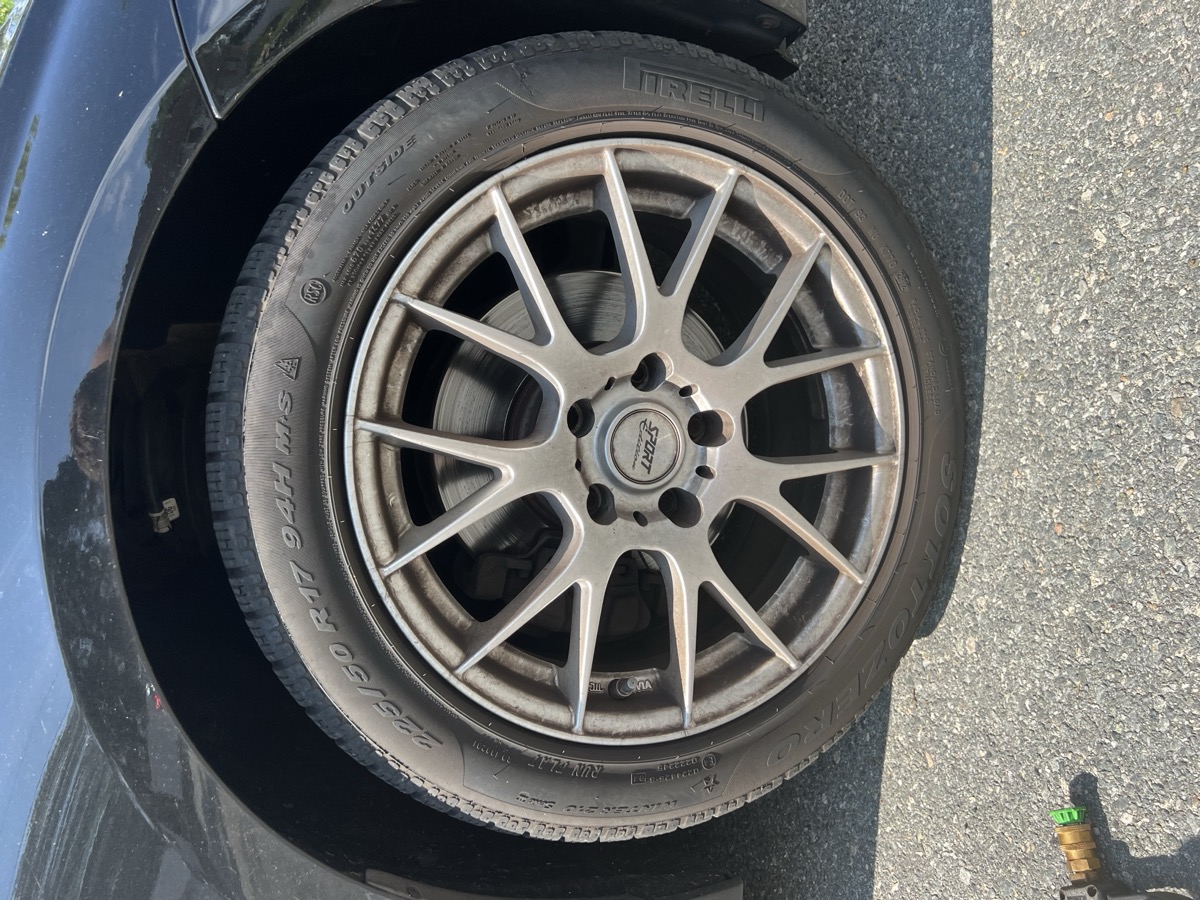 Before — BMW wheel