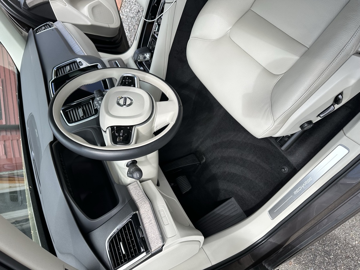 After — Volvo interior